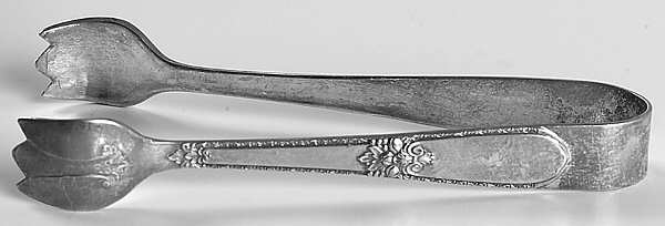 Adoration (Silverplate, No Monograms) Sugar Tongs