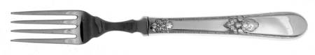 Adoration (Silverplate, No Monograms) Individual Hollow Fish Fork, Stainless Tines