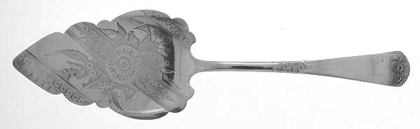 Alaska (Silverplate, 1890) Large Solid Pie Knife