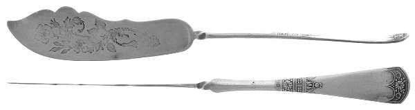 Alaska (Silverplate, 1890) Flat Handle Master Butter Knife