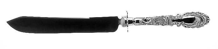 Aldine (Silverplate, 1895) Small Steak Carving Knife, Silverplate Blade