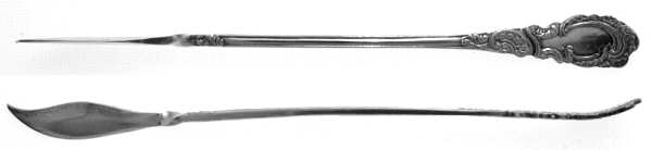 Aldine (Silverplate, 1895) Solid Nut Pick
