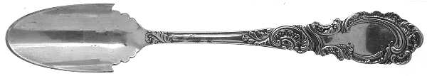 Aldine (Silverplate, 1895) Solid Cheese Scoop