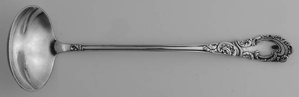 Aldine (Silverplate, 1895) Solid Piece Cream Ladle