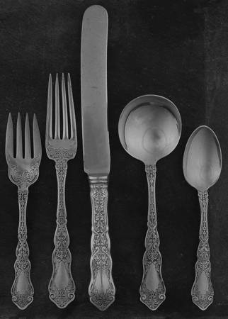 Alhambra (Silverplate, 1907) 5 Piece Place Setting