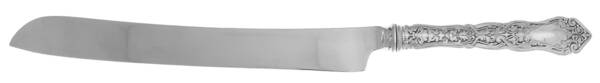 Alhambra (Silverplate, 1907) Wedding Cake Knife with Stainless Blade HC
