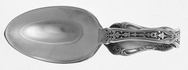 Alhambra (Silverplate, 1907) Curved Handle Baby Spoon