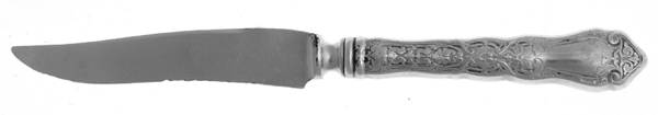 Alhambra (Silverplate, 1907) Individual Fruit Knife with Silverplate Blade