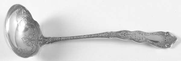 Alhambra (Silverplate, 1907) Oyster Ladle Solid Piece