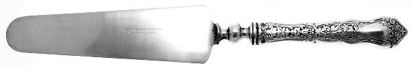 Alhambra (Silverplate, 1907) Pie Server with Silverplate Blade
