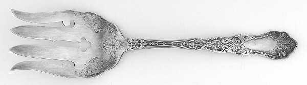 Alhambra (Silverplate, 1907) Solid Salad Serving Fork