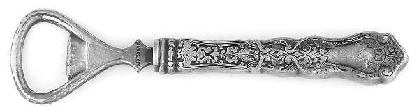 Alhambra (Silverplate, 1907) Bottle Opener with Silverplate Bowl