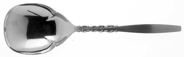 Alhambra (Stainless) Solid Smooth Casserole Spoon
