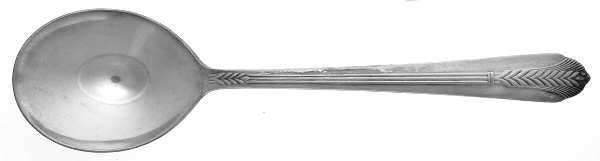 Allure (Silverplate, 1939) Round Bowl Soup Spoon (Gumbo)