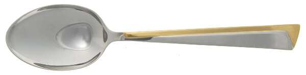 Alliance (Stainless-Gold Accent) Tablespoon (Serving Spoon)