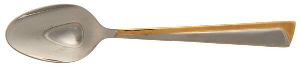 Alliance (Stainless-Gold Accent) Place/Oval Soup Spoon