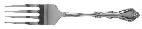 Allure (Stainless, Lyon) Large Solid Cold Meat Serving Fork