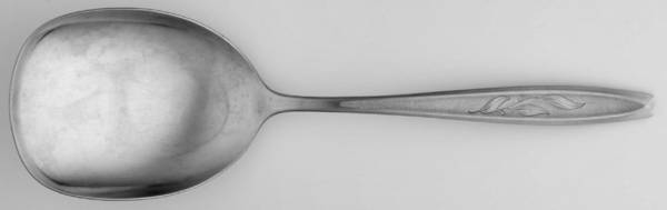 Allure (Stainless, Insico) Solid Smooth Casserole Spoon