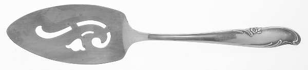 Allure-Teatime (Silverplate, 1959) Solid Pierced Pie Server