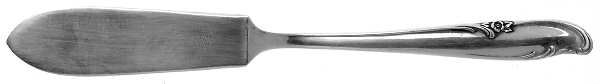 Allure-Teatime (Silverplate, 1959) Flat Handle Master Butter Knife