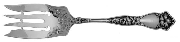 Althea (Sterling, 1910) Small Solid Cold Meat Serving Fork