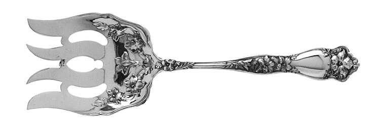 Althea (Sterling, 1910) Small Solid Fish Serving Fork