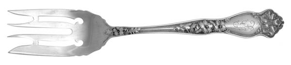 Althea (Sterling, 1910) Monogram Individual Salad Fork