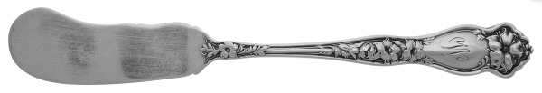 Althea (Sterling, 1910) Flat Handle Butter Spreader