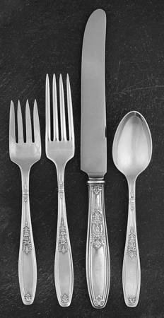 Ambassador (Silverplate, 1919) 4 Piece Place Setting