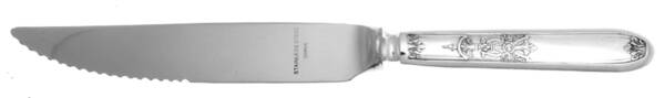 Ambassador (Silverplate, 1919) Steak Knife Individual Hollow, Serrate HC