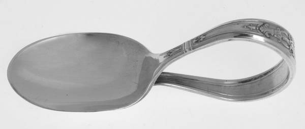 Ambassador (Silverplate, 1919) Curved Handle Baby Spoon
