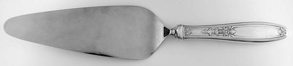 Ambassador (Silverplate, 1919) Pie Server with Stainless Blade by International Silver