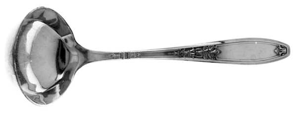 Ambassador (Silverplate, 1919) Solid Gravy Ladle by International Silver