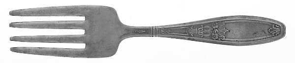 Ambassador (Silverplate, 1919) Baby Fork