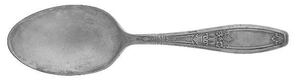 Ambassador (Silverplate, 1919) Straight Handle Baby Spoon