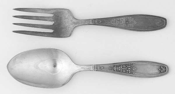 Ambassador (Silverplate, 1919) 2 Pc Baby Set (BF, BS)