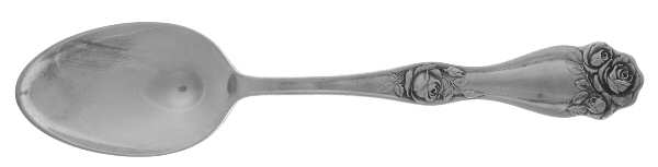 American Beauty Rose (Silverplate, 1909, s) Place/Oval Soup Spoon
