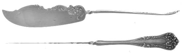 America (Silverplate, 1903) Flat Handle Master Butter Knife