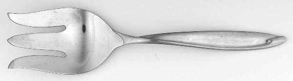Americana (Stainless, Deluxe) Large Solid Cold Meat Serving Fork