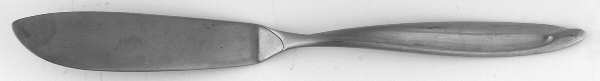 Americana (Stainless, Deluxe) Flat Handle Master Butter Knife