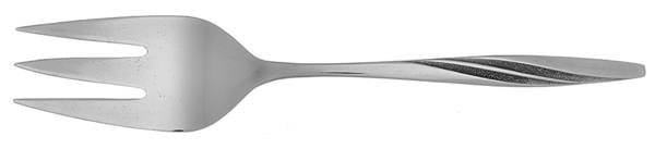 American Flair (Stainless) Medium Solid Cold Meat Serving Fork