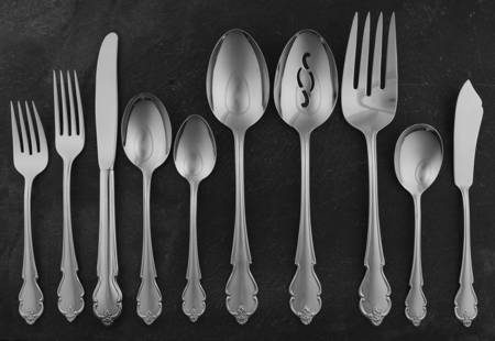 American Rose (Stainless) 45 Piece Starter Set