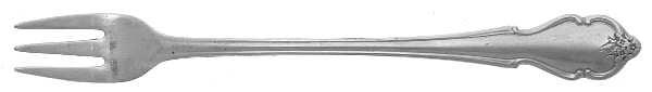American Rose (Stainless) Cocktail/Seafood Fork