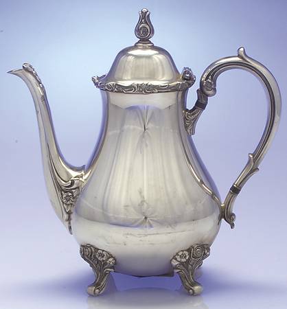 American Rose (Silverplate, Holloware) Silverplate Coffee Pot