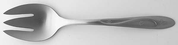 Americana Star (Stainless) Small Solid Cold Meat Serving Fork