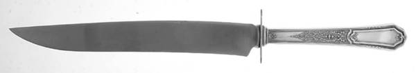 Ancestral (Silverplate, 1924) Large Stainless Blade Roast Carving Knife