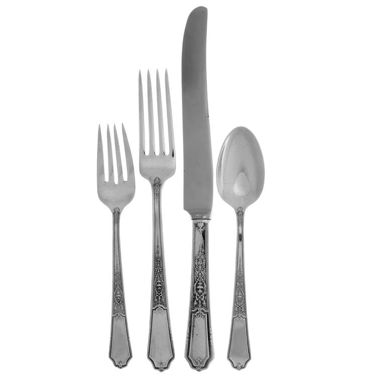 Ancestral (Silverplate, 1924) 32 Piece Estate Set