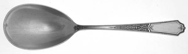 Ancestral (Silverplate, 1924) Small Solid Berry/Casserole Spoon