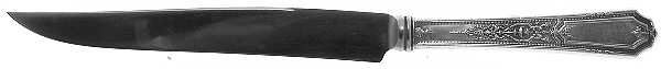 Ancestral (Silverplate, 1924) Small Steak Carving Knife with Stainless Blade
