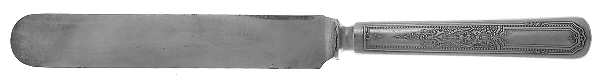 Ancestral (Silverplate, 1924) Blunt Solid Knife